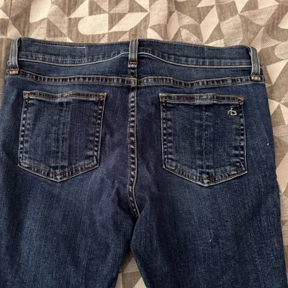 Cropped Rag & Bone Jeans - Picture 2 of 3